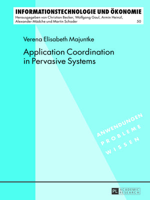 cover image of Application Coordination in Pervasive Systems